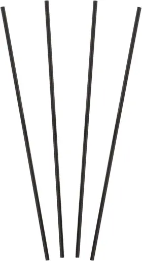 S1525bk7-in Royal 7.5 Inch Black Sip Straw Package Of 1000 Ca15363
