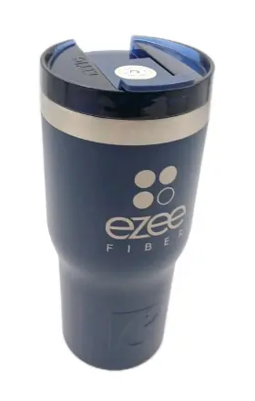 77449 Rtic Essential Ceramic Lined Insulated Tumbler With Lid Navy Stainless 20oz