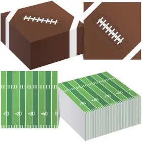 Gsdgwherfj00004 Rugwioyu Football Birthday Party Decorations 200 Pack Disposable Paper Napkins F