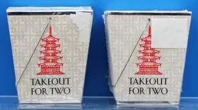 Running Press 048693413677 Vintage Chinese Takeout For Two Mega Mini Kits W Accessories Sealed