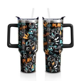 Sabobo Cup-#v1d50vb72vtgzu011cem Gamer Lover Gift 40oz Tumbler With Handle 40 Ounces Game Tumbler-01
