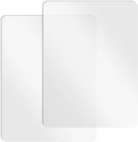L7xezvv75 Salbsever 564819 1 2pcs 15.7x11.8 In Plastic Placemats Matte 15.7 11.8inch - Clear