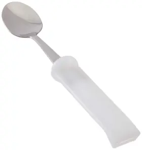 Sammons Preston 885914001189 Plastic-handle Utensil 7 Inch Youth Spoon With 4 Handle Molded