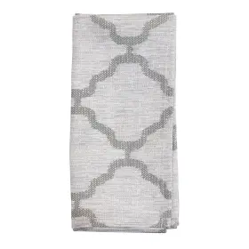 6718.gy20s Saro Lifestyle Marrakesh Collection Moroccan Napkins Set Of 4 20 Inch Grey