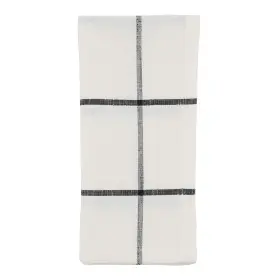 Saro Lifestyle 789323389831 Windowpane Plaid Table Napkins Set Of 4