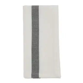Saro Lifestyle 789323390899 Banded Design Table Napkins Set Of 4