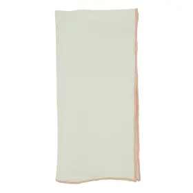 Saro Lifestyle 789323427878 Stonewashed Stitch Border Table Napkins Set Of 4 Pink 20 Inch
