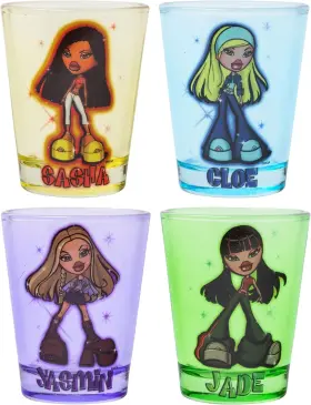 Btz60764 Silver Buffalo Bratz Sparkle Featuring Sasha Cloe 1.5 Ounces