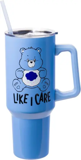 Cg1815s5 Silver Buffalo Care Bears 40 Ounces Grumpy Bear Like I