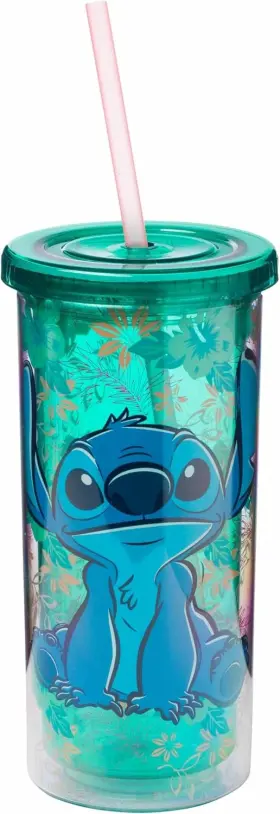 Li12288f Silver Buffalo Disney 1 Count Pack Of Lilo And Stitch Sitting Tropical