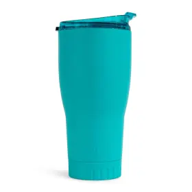 Nl142298 Silver Buffalo Double Walled Vacuum Insulated 30 Ounces Matte Teal Blue