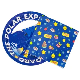 Wbm7135s Silver Buffalo The Polar Express 32 Count Paper Napkin And Plate Party Pack