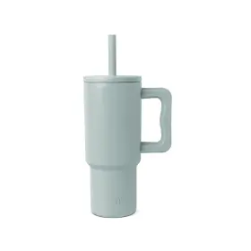 Simple Modern 191719237594 Kids 24 Oz Tumbler With Handle And Ounces -sea Glass Sage