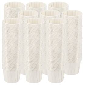 Sinjeun 752496671393 1000 Pack 2 Oz Paper Souffle Portion Cups Disposable Condiments Samp
