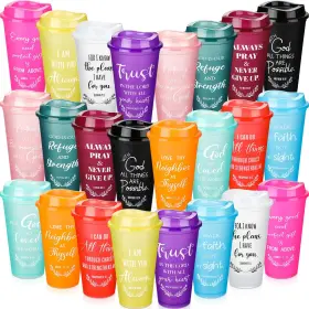 Skylety-ias85dd Skylety 48 Pcs Christian Christmas 6.3 Inches X 8.26 Multicolor