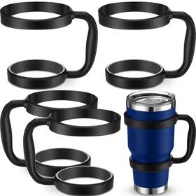 Skylety Yun-skylety-2855 4 Pcs Tumbler Approx. Inches/ 10.2 Cm In Top Diameter Black