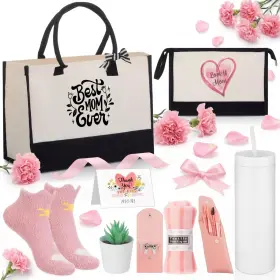 Yun-skylety-2990 Skylety 10 Pcs Mothers Day Unique Gift Basket For Women Simple Style White