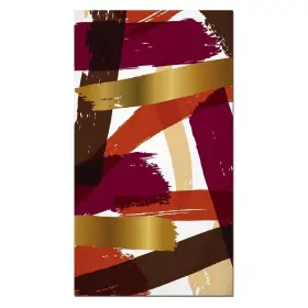 F169356 Slant Fall Colors Brush Strokes Paper Guest Towels Pkg Of 16