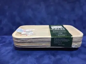 Smileaf 850020331765 Tableware Palm Leaf Disposable 15 Count