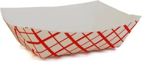 Snl 445032273214 2lb Paper Food Trays Durable 250-pack Holds Nachos Fries Hot Dogs And More