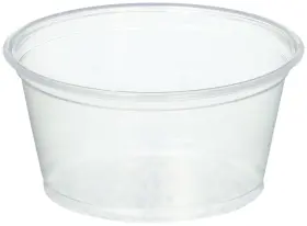 200pc-250 Sold Individually Solo Plastic 2. Oz Clear Portion Container For Food Beverag