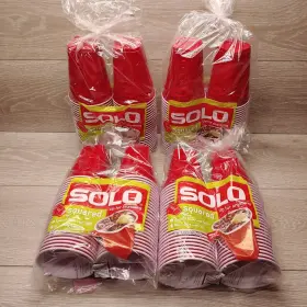 Solo 041165630336 Red Square 18oz Cups 4 Packs Of 50 Count / Total 200