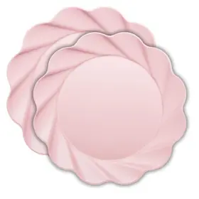 Sophistiplate 840266629238 Ecofriendly Compostable Dinner Plates Made Of Bamboo Wood Fiber And Sugarcane Bi
