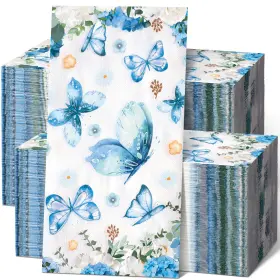 Napkins-0138 Spiareal 200 Packs Disposable Hand Towels For Guests Bulk Bathroom Napkins Bu