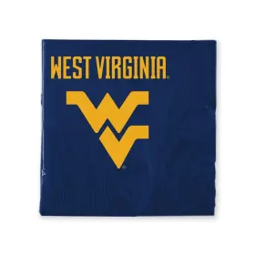 Sptp-cs511-conceptschlg Spirit Products West Virginia University Logo Navy Paper Luncheon Napkins