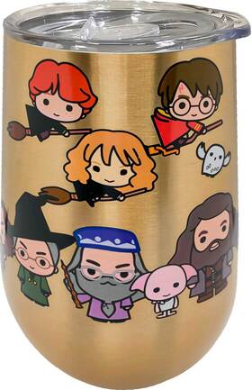 Spoontiques 16982 Harry Potter Stainless Steel Wine 16 Ounces Cartoon