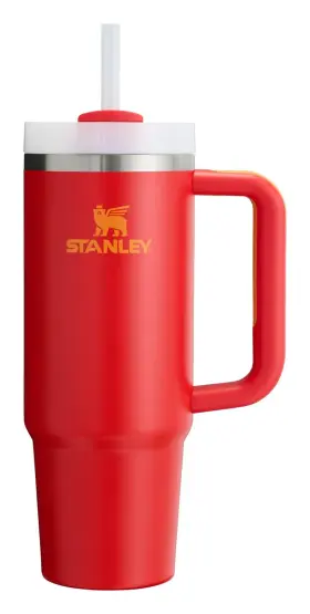 10-10827-406 Stanley Quencher H2.0 Tumbler With Handle And Straw 30 Oz Ounces Chili