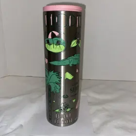 Starbucks 762111387257 Florida Sunshine Metal 16 Oz Stainless Steel Tumbler