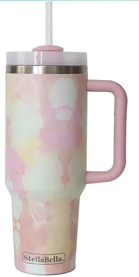 Yq-a13 Stellabella 40oz Stainless Steel Tumbler With Straw Multicolor