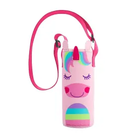 Sj1162 Stephen Joseph Water Bottle Carrier With Strap 16.9 Oz Unicorn Sj1162 Stephen Joseph Water Bottle Carrier With Strap 16.9 Oz Unicorn