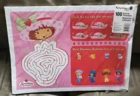 Strawberry Shortcake 661526287483 Paper Activity Placemats 100 Birthday Party Pink Decoration