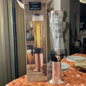 Studio Mercantile 843479104165 New - 88 Oz Beer And Beverage Tower With Ice Rod Parties Bar