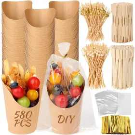 Sl0069 Sublaga 580pcs 14oz Charcuterie Cups With Cocktail Picks And Portable Bags Disposable Br