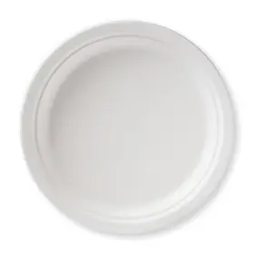 Bp-9-50ct Susty Party Supplies 9-inch Compostable Plates 50-count Sugarcane Heavy Duty Dispos