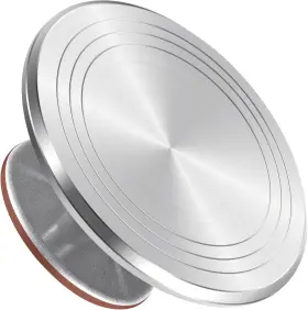 Act001 Syntus Aluminum Alloy Revolving Cake Stand 12 Inch Turntable For Silver