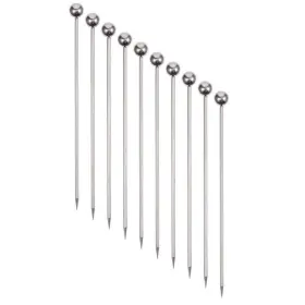 8541912843 Szlfsx 50 Pieces Stainless Steel Cocktail Picks Metal Martini 4.3 Inch