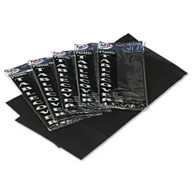 549bk Tablemate Heavyweight Plastic Table Covers - 108 Inch X 54 6/pack
