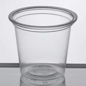 Tabletop King 793422007890 1.25 Oz. Clear Plastic Souffle Cup/portion Cup - 2500/case