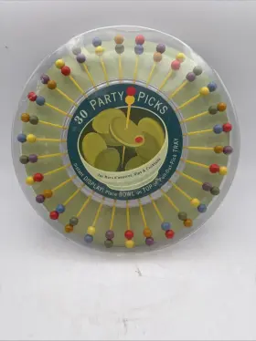 Dp-re30 Talisman Designs 30 Party Picks Appetizers Instant Tray Bar Display Cocktails Dips Colorful Beads