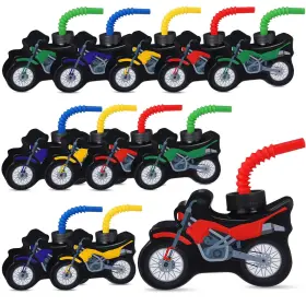 Dia2930 Tanlade 12 Sets Dirt Bike Cups With Straws Plastic Motorcycle Cup B Dia2930 Tanlade 12 Sets Dirt Bike Cups With Straws Plastic Motorcycle Cup B