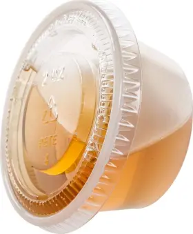 2oz-100 Tashibox 2 Oz 100 Sets Disposable Plastic Cups With Lids Jello Shot