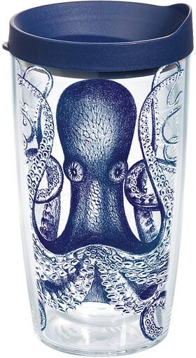 Tervis 1145811 Octopus Made In Usa Double Walled Insulated Tumbler 16 Ounces Classic
