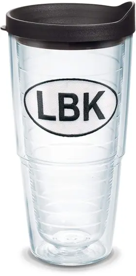 1176872 Tervis Florida-longboat Key Oval Insulated Tumbler With 24 Ounces Clear