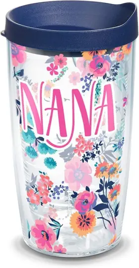 1314918 Tervis Made In Usa Double Walled Dainty Floral Mothers Day 16oz Nana