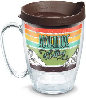 1354122 Tervis Adventure Is Calling Made In Usa Double Walled 16 Ounces Classic