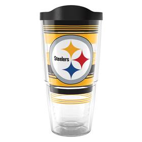 Tervis 1414839 Nfl Pittsburgh Steelers - Hype Stripes Made In Usa 24 Ounces Clear